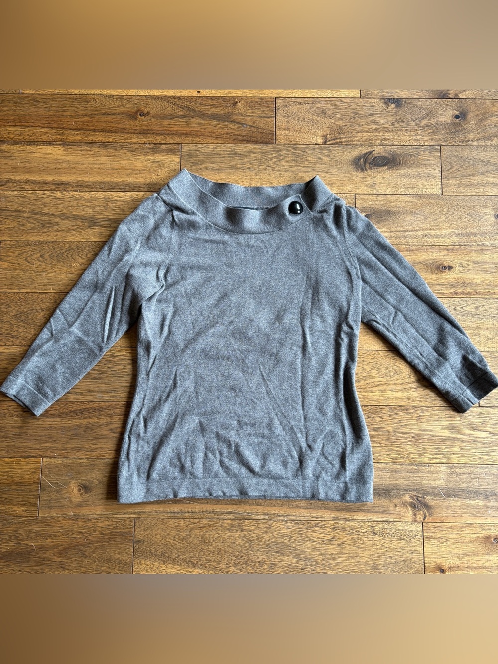 Banana Republic Silk Cashmere Blend Sweater XS Gray